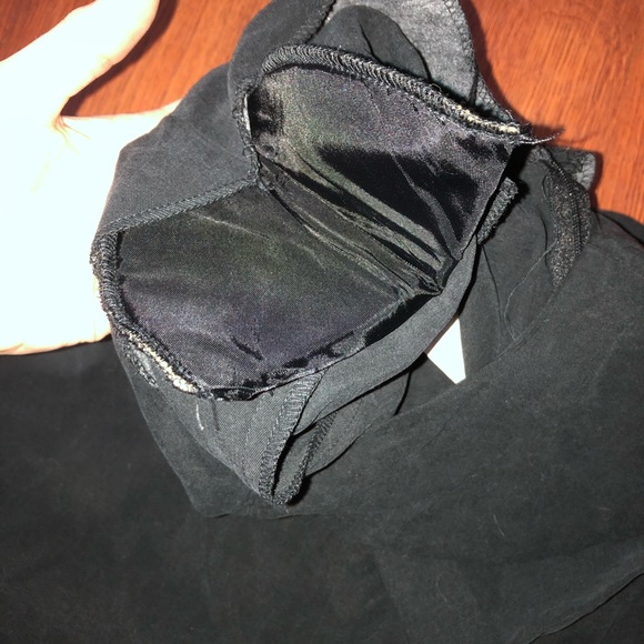 NWT Slim Fit Paris Italy Shift Black Dress Tencel - Picture 7 of 7